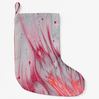 mehrfarbiges abstraktes Bild Kleiner Weihnachtsstrumpf