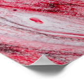 mehrfarbiges abstraktes Bild Poster (Ecke)