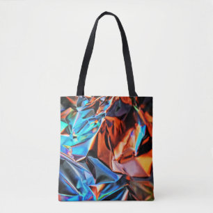 mehrfarbiges abstraktes Bild Tasche