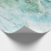 mehrfarbiges abstraktes Kunstwerk Geschenkpapier (Ecke)