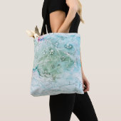 mehrfarbiges abstraktes Kunstwerk Tasche (Von Nahem)