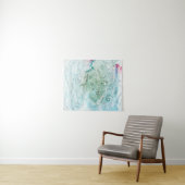 mehrfarbiges abstraktes Kunstwerk Wandteppich (Beispiel (Horizontal))