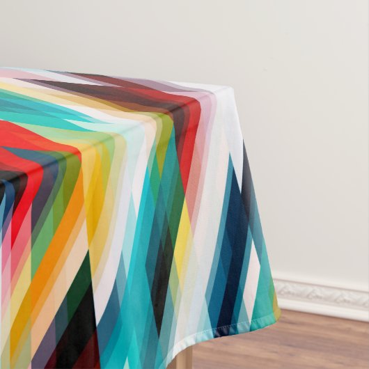 mehrfarbiges Abstraktes Muster Tischdecke (Beispiel)