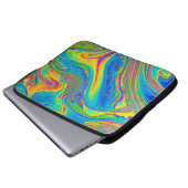 mehrfarbiges Bild Laptopschutzhülle (Vorne Knopf)