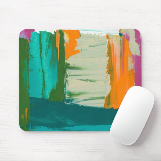 Mehrfarbiges Bild mit frei stehenden Ausdrücken Mousepad (Mit Mouse)