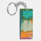 Mehrfarbiges Bild mit frei stehenden Ausdrücken Schlüsselanhänger (Vorderseite links)