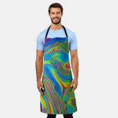 mehrfarbiges Bild Schürze (Getragen)