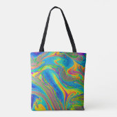 mehrfarbiges Bild Tasche (Rückseite)