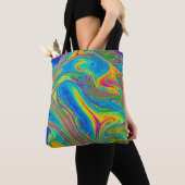 mehrfarbiges Bild Tasche (Von Nahem)