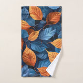 mehrfarbiges Blatt Badhandtuch Set (Handtuch)