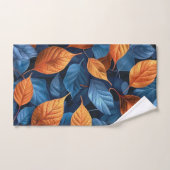 mehrfarbiges Blatt Badhandtuch Set (Handtuch)