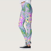 ~ mehrfarbiges Blumenmuster ~ Original Leggings (Links)