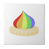 Mehrfarbiges Eisjuwel Fliese (Vorderseite)