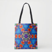 Mehrfarbiges Farböllackkaleidoskop Tasche (Vorderseite)