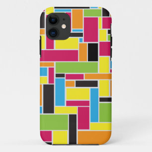 Mehrfarbiges geometrisches Muster iPhone 5 Gehäus 11 Hülle