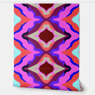 Mehrfarbiges geometrisches Muster "Ratti_Creative_ Tapete
