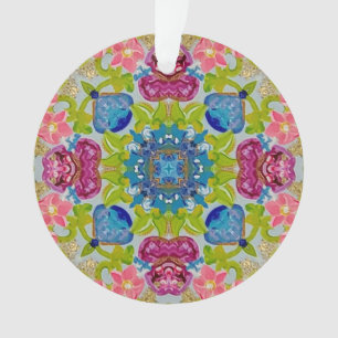 Mehrfarbiges Glas - Acryldekor Ornament