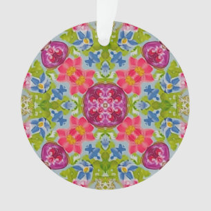 Mehrfarbiges Glas - Acryldekor Ornament