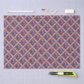 Mehrfarbiges Glaskunstdesign Seidenpapier (Handwerk)