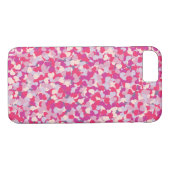 Mehrfarbiges Herz Confetti2 Case-Mate iPhone Hülle (Rückseite (Horizontal))