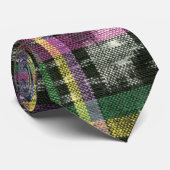 Mehrfarbiges ikat krawatte (Gerollt)