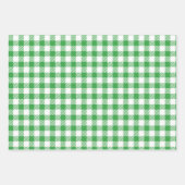 Mehrfarbiges Kariertes keltisches Weihnachtsgesche Geschenkpapier Set (Vorderseite 2)