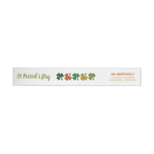 mehrfarbiges Kleeblatt, St. Patrick's Day (Person)