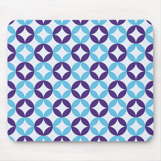 Mehrfarbiges lebendiges Muster Mousepad (Vorne)