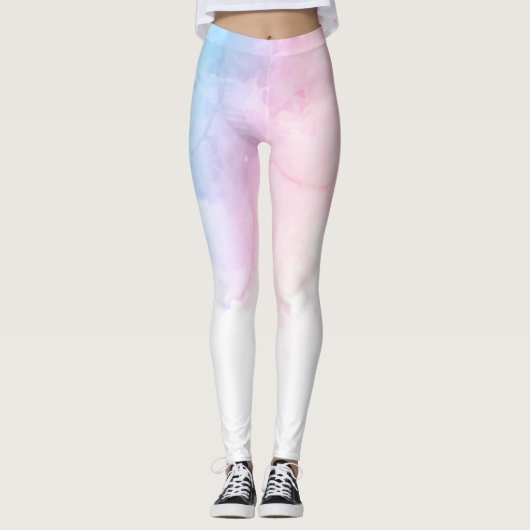 mehrfarbiges Legging Leggings (Vorderseite)
