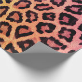 mehrfarbiges Leopardenmuster Geschenkpapier (Ecke)