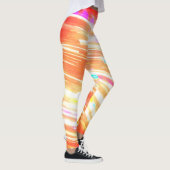 Mehrfarbiges Lichtwirbel Leggings (Rechts)