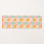 Mehrfarbiges Mandala Illustrationsmuster Yogamatte (Vorderseite (Horizontal))