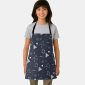 Mehrfarbiges Memphis-Muster Klassisches Kleines Sc Schürze (Insitu)