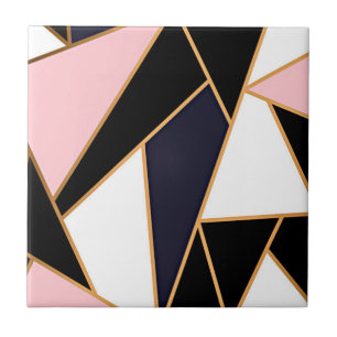 Mehrfarbiges Mosaikmuster - Druckvorlage Fliese