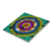 Mehrfarbiges Muster Fliese (Seite)