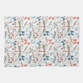 Mehrfarbiges Muster für Libellen Geschirrtuch (Horizontal)