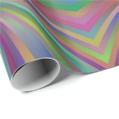 mehrfarbiges Muster Geschenkpapier (Rolleneckpunkt)