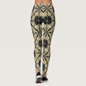 mehrfarbiges Muster Leggings (Rückseite)