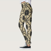 mehrfarbiges Muster Leggings (Links)