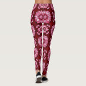 mehrfarbiges Muster Leggings (Rückseite)