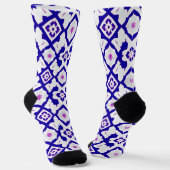 mehrfarbiges Muster Socken (Gewinkelt)