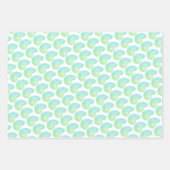 Mehrfarbiges Nautilus-Muschel-Umschlagpapier Geschenkpapier Set (Vorderseite 2)