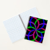Mehrfarbiges Notebook (Abbildung 8) Notizblock (Innenseite)