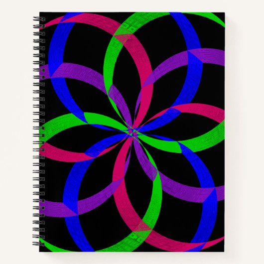 Mehrfarbiges Notebook (Abbildung 8) Notizblock (Vorderseite)