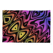 mehrfarbiges Paar Pillowcases Kissenbezug (Rückseite-Links)