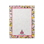 Mehrfarbiges Paint-Spritzer-Lehrer Notepad Notizblock (Rotiert)