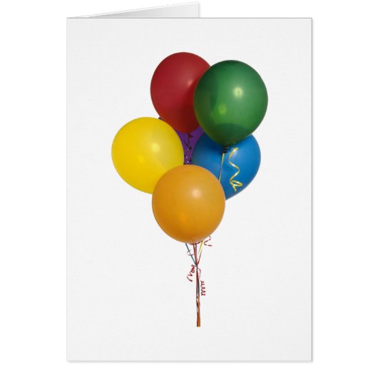 Mehrfarbiges Party Balloons (Vorne)