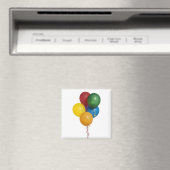 Mehrfarbiges Party Balloons Magnet (In Situ (Geschirrspüler))