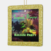 Mehrfarbiges Party zur Freisetzung tropischer Atem Keramikornament (Links)