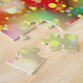 Mehrfarbiges Puzzle mit personalisierten Kindernam (Seite)